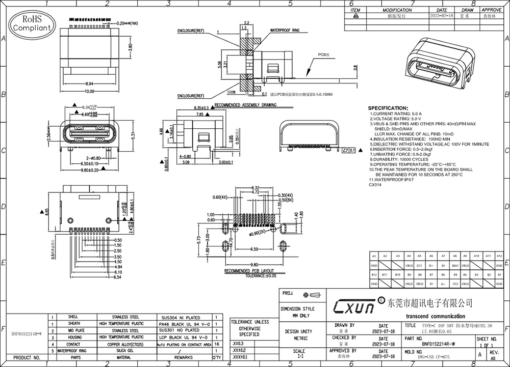 CX014-TYPE-C-16P-SMT-防水型母座CH2.38-L7.85腳長0.65.jpg